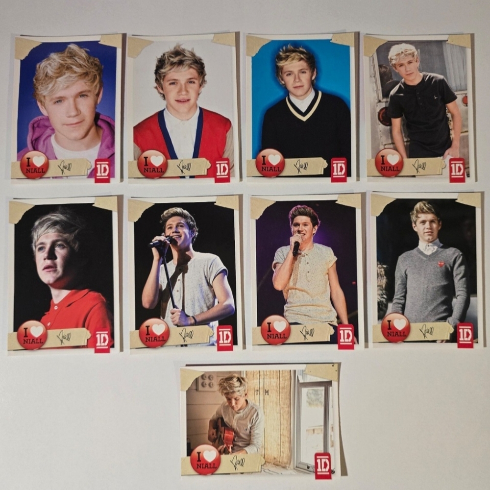 One Direction Niall Horan Trading Card Set